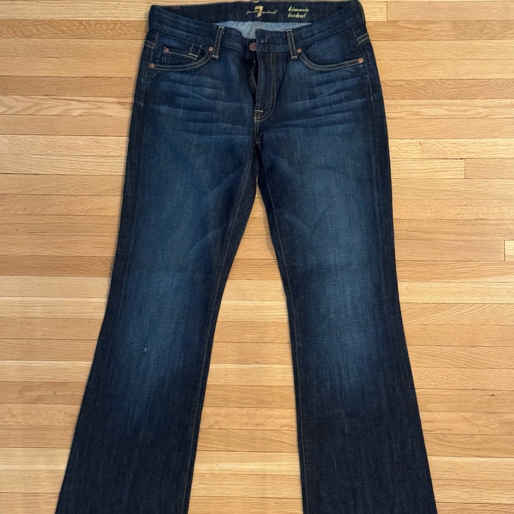 7 for all mankind kimmie bootcut jeans size 29